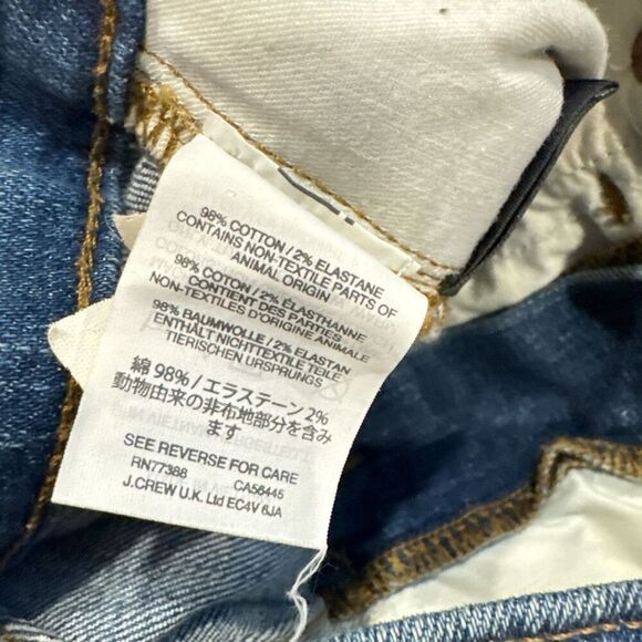 Madewell 9” high rise skinny crop jeans size 28 - Picture 3 of 4